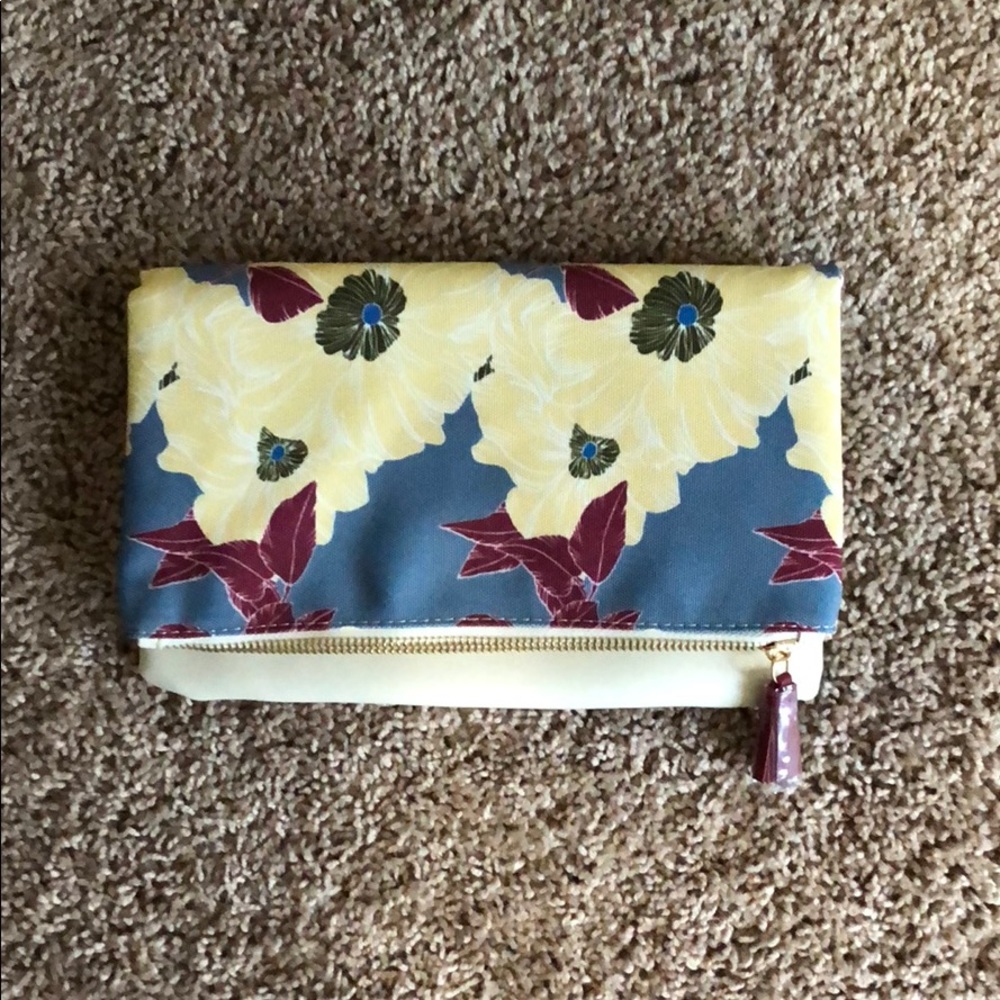 Rachel Pally floral fold over clutch